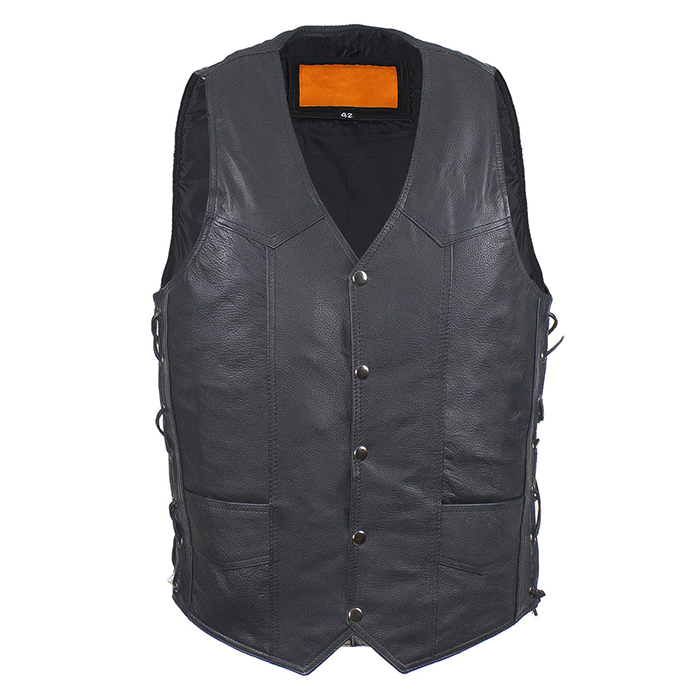 Men Leather Vest