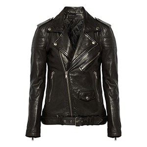 Brown Leather Jacket For Ladies